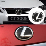 Car Front Grille Rear Trunk Emblem Badge Sticker For Lexus