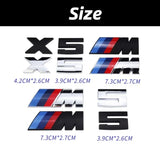 BMW M1 M2 M3 M4 M5 M6 ABS Car Rear Sticker Emblem Badge Decal