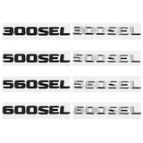 Mercedes Benz 300SEL 500SEL 560SEL 600SEL Car Rear Sticker Emblem Badge Decal