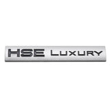Land Rover HSE SDV6 SDV8 LUXURY Logo Metal Car Rear Sticker Decal Emblem Badge
