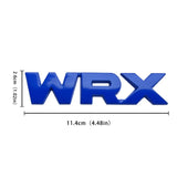 Subaru WRX Logo Metal Car Front Grille Emblem Badge Rear Sticker Decal