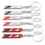 Chevrolet Z71 OFF Road Logo Metal Car Key Rings Keychain Pendant