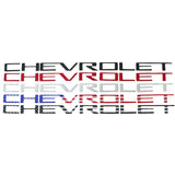 Chevrolet ABS Letter Car Rear Sticker Auto Trunk Emblem Badge Decal