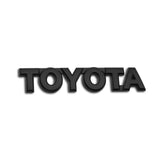 Metal Car Letter Badge Rear Trunk Side Decal Sticker for Toyota