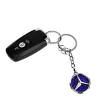 Mercedes Benz Diamond Metal Car Key Rings Keychain Pendant