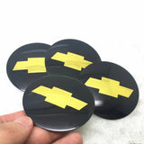 4pcs/set 60mm/65mm Chevrolet Corvette Z71 Car Wheel Center Hub Sticker Decal