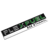 Ford FLEXFUEL Metal Car Rear Sticker Auto Body Side Fender Emblem Badge Decal