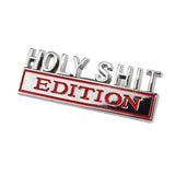 Jeep Holyshit Edition Metal Car Front Grille Emblem Badge Auto Rear Sticker Decal