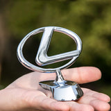 Lexus Angle Wings Metal Car Front Hood Bonnet Sticker Emblem Badge