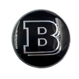 57mm Mercedes Benz Brabus ABS Car Hood Front Bonnet Badge Emblem