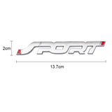 Ford Sport Metal Car Rear Sticker Auto Body Emblem Badge Decal