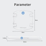 Volkswagen VW Car Door Bowl Handle Anti-collision Protective Stickers Scratches Film