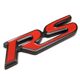 Car Front Grille Decal Trunk Body Side Sticker RS Logo for Honda Accord FIT Odyssey Jazz Jade Pilot City Decor Accessories