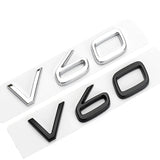 Volvo S40 S60 S80 S90 S80L V40 V50 V60 V90 C30 ABS Car Rear Sticker Emblem Badge Decal