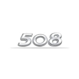 Peugeot 206 207 208 301 307 308 Metal Car Rear Sticker Trunk Letter Emblem Badge Decal