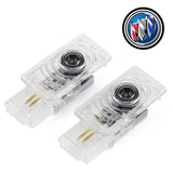 2PCS Car Door Welcome Laser Shadow Lamp Projector LED Light for Buick Lacrosse 2010-2020 Envision 2014-2020