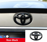 Carbon Fiber Car Rear Trunk Emblem Badge Sticker for Toyota