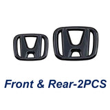 2PCS Car Front Grille Emblem Rear Trunk Badge Cover Sticker for XRV Accord Civic FIT URV VEZEL Jade Inspire Accessories