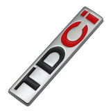 Ford TDCI ABS Car Side Emblem Badge Auto Trunk Sticker Decal