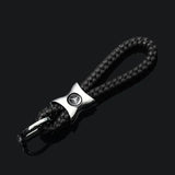 Mercedes Benz AMG Smart Apple Tree Logo Braided Rope Car Keychain Keyring