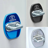 4pcs/set Toyota Stainless Steel Car Door Lock Cover Protection