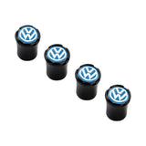 4pcs/set Volkswagen VW Logo Car Air Valve Stem Caps Auto Tyre Valve Covers