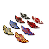 Carbon Fiber Car Steering Wheel Sticker Badge for MINI COOPER John Cooper Works R50 R52 R53 R55 R56 F54 F55 F56 F60 Decoration
