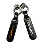 GMC Carbon Fiber Car Logo Keychain Keyring