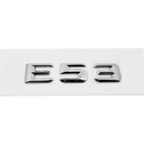 Mercedes Benz E53 E55 E63 E200 E220 E230 E240 E250 E260 Car Rear Emblem Badge Sticker