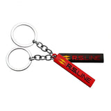 Renault RS LINE Logo Metal Car Key Rings Keychain Pendant