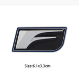 3D Metal Car F Sport Logo Emblem Badge Body Side Sticker for LEXUS