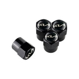 4pcs/set KIA Car Air Valve Stem Cap Auto Tyre Valve Covers