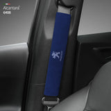 2pcs/set Peugeot Suede Car Safety Belt Pads Shoulder Covers
