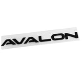 20.5x1.7CM ABS Car Sticker Trunk Body Badge Decoration for Avalon Letter Refitting Rear 3D Emblem Styling Accessories