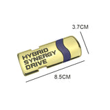 Car Trunk Badge Emblem Sticker for Toyota Hybrid Synergy Drive Reiz RAV4 Aygo Avensis Auto Whole Body Decal Exterior Accessories