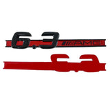 3.2 5.5 6.3 6.5 AMG ABS Car Rear Sticker for Mercedes Benz W246 W176 W246 W203 W204 W205 W211 W212 W213