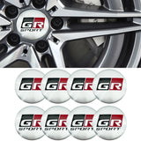 56/60/65mm Toyota GR Sport Car Wheel Center Hub Cap Sticker Decal