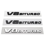 Mercedes Benz V8 BITURBO 2017-2021 ABS Car Rear Sticker