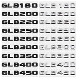 Mercedes Benz GLB180 GLB200 GLB220 GLB250 GLB260 GLB300 GLB350 GLB400 GLB450 ABS Car Rear Sticker Decal