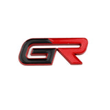 Metal Car Side Sticker Rear Trunk Decals for GR Sport Yaris Auris Rav4 CHR Hilux Avensis Prado Corolla Camry Highlander
