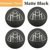 75mm 4PCS Mercedes Benz Maybach Car Wheel Center Hub Covers