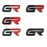 Car Trunk Front Grille Badge Side Emblem Sticker for Toyota GR Logo Auto Whole Body Decal Exterior Accessories
