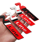 Hyundai N LINE Logo Metal Car Rear Sticker Trunk Emblem Badge Decal