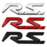 Renault RS Logo Metal Car Rear Sticker Emblem Badge Decal