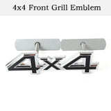 Jeep 4X4 Logo Metal Car Rear Sticker Decal Auto Front Hood Grille Emblem Badge