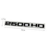 Chevrolet 2500HD Logo ABS Car Rear Sticker Decal Auto Body Emblem Badge