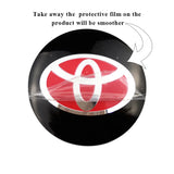 4pcs/set 56mm Toyota Car Wheel Center Hub Cap Sticker Decal