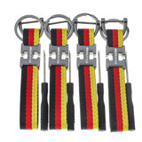 Mercedes Benz AMG Metal Nylon Webbing Car Keychain Key Ring Pendant