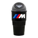 BMW M Power Car Trash Can Organizer Garbage Holder Automobiles Storage Box