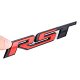 Chevrolet RST Logo Metal Car Front Grille Emblem Auto Trunk Sticker Decal